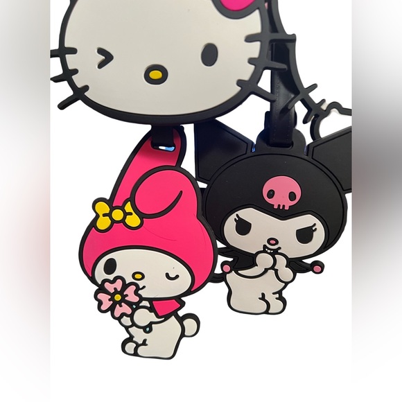 Hello Kitty Clearance Price is Firm! Hello Kitty Friends4 Travel Luggage Tags - Picture 7 of 7